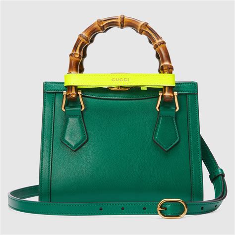 borsa a mano gucci green|gucci diana bag.